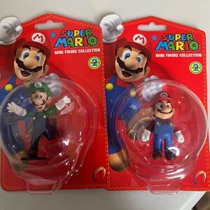 Nintendo Super Mario Mini Figure Set - Red, Blue, Green
